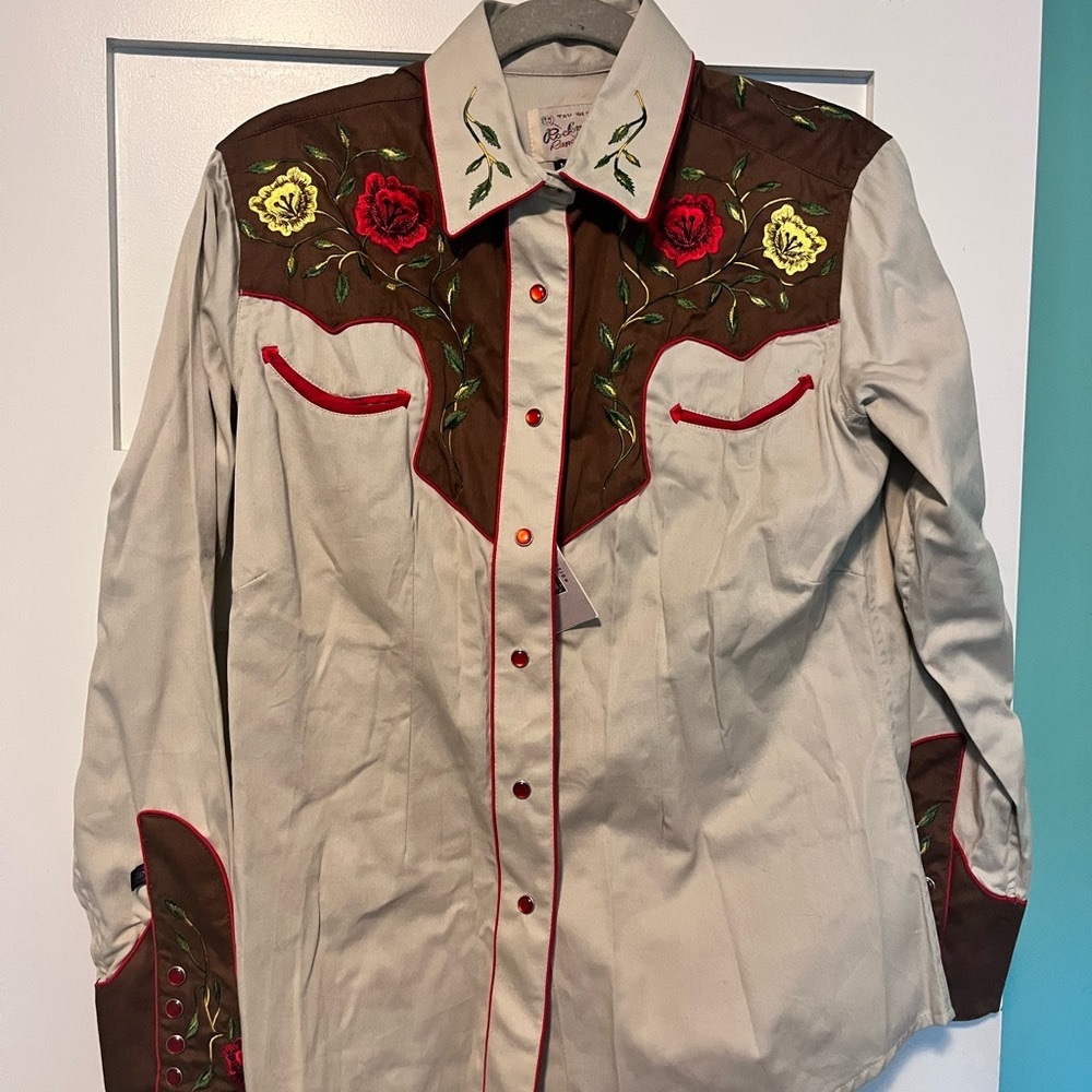Rockmount ranch wear cowgirl shirt